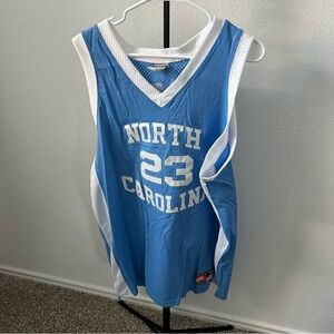 Nike Blue and White North Carolina Jersey